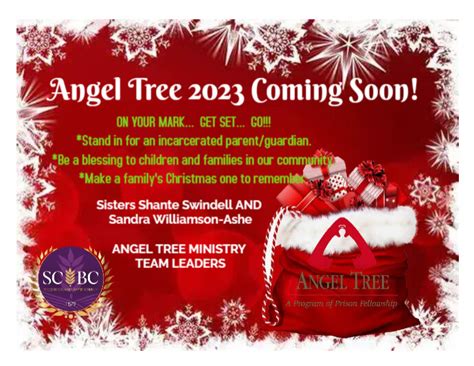 Scbc Angel Tree Flyer 1 Postermywall