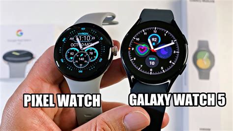 Pixel Watch Vs Galaxy Watch 5 Which Smartwatch Should You Buy YouTube