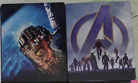 Steelbook Vingadores Guerra Infinita E Ultimato Filme E S Rie