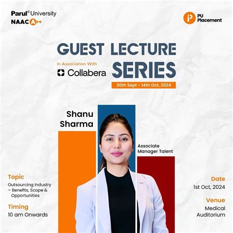 Shanu Sharma On Linkedin Excited For Day 2 Of The Collabera X Parul