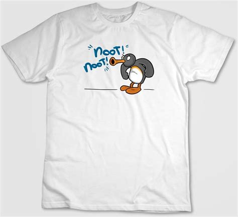 Pingu Angry Noot Noot Short Sleeve T Shirt Men Woman K255 Etsy UK