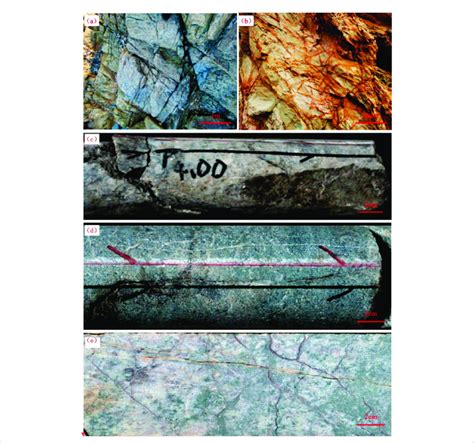 Fracture Types And Development Characteristics In The Study Area A