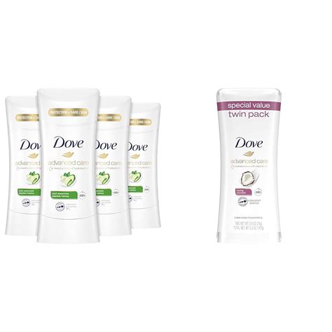 Dove Advanced Care Antiperspirant Cool Essentials Pack Of 4 Deodorant For Women