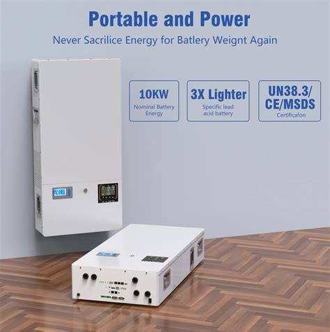 Lifepo4 Lithium Ion Batteries Solar Energy Storage Battery Power Wall