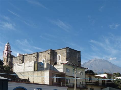 ملف Ex convento de la Asunción y volcán Popocatépetl Tochimilco