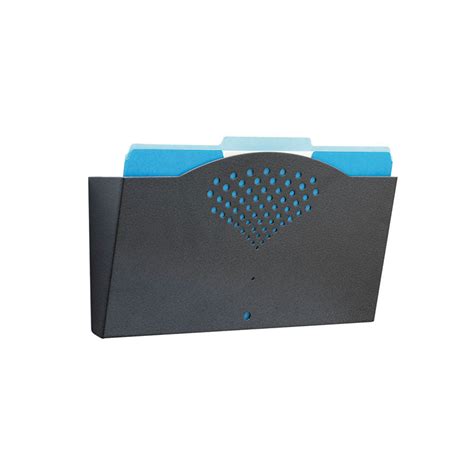 slot legal size steel wall file black ultimate office