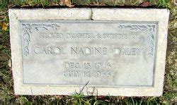 Carol Nadine Daley 1946 1966 Mémorial Find a Grave