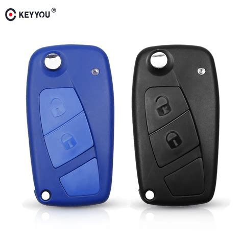 Keyyou Replacement Button Keyless Key Shell For Fiat Punto Ducato