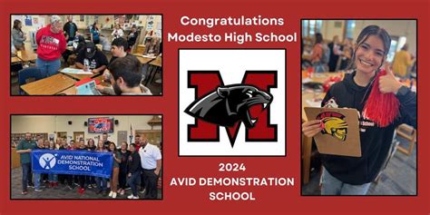 Modesto High School Revalidated As Avid National Demonstration School