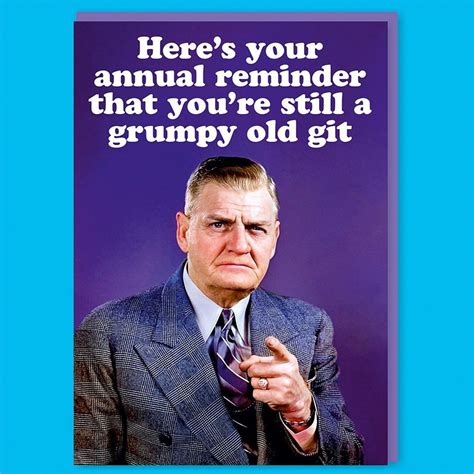 Dean Morris Cards On Instagram 🚨new Old Bugger Card Klaxon🚨