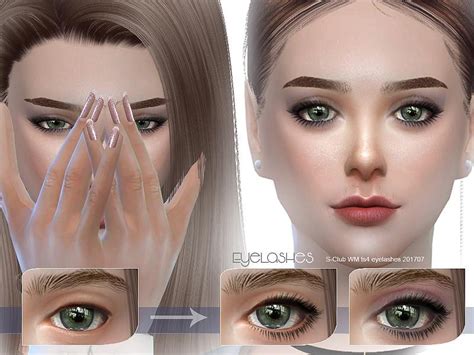 Sims 4 Cc Eyelashes Sims 4 Sims Sims 4 Cc Makeup Images And Photos Finder