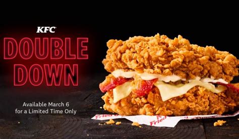 KFC Brings Back Double Down Sandwich And Unveils New Bacon Cheese