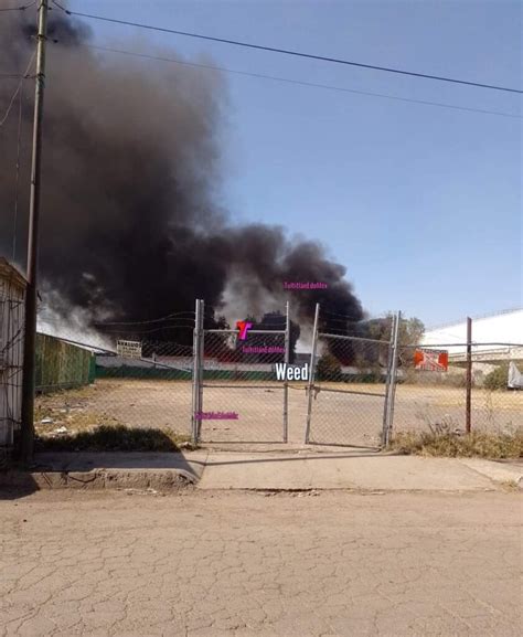 Incendio En Cuautitlán Se Observa Desde Tultitlán Tultitlan Edomex