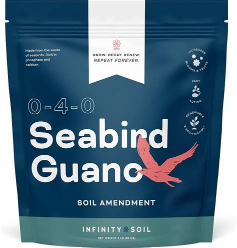 Infinity Soil Guano De Aves Marinas Enmienda Sostenible Y Natural