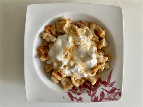 Manti T Rkische Teigtaschen Mit Joghurt