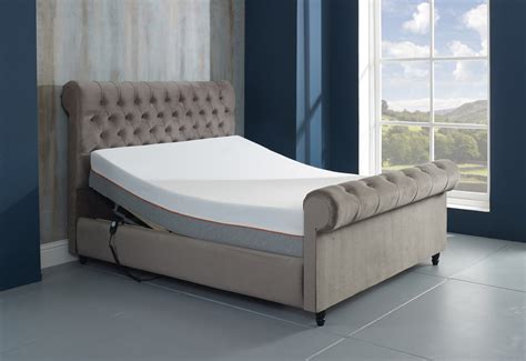 Belford Adjustable Upholstered Bed Frame - AAA Beds