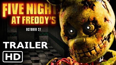 New Fnaf Movie Trailer All Secrets And Easter Eggs Youtube