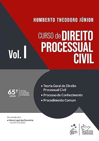 Curso De Direito Processual Civil Vol I Humberto Theodoro Junior