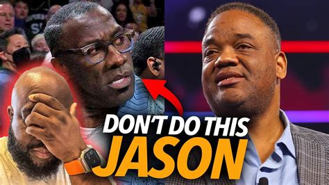 Jason Whitlock Regretfully Goes After Shannon Sharpe He S Not Very Smart Had Hips Replaced 😳