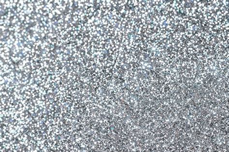 Close Up Of Silver Glitter Textured Background Premium Ai Generated Image