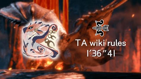 MHRise NS Rathalos bow TA wiki rules 1 36 41 弓 YouTube