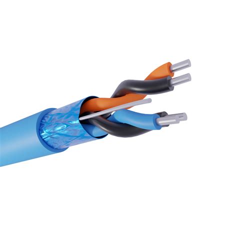 Signalkabel PTS HF 2x2x0 6 mm blå Tr JMV Cables Webshop