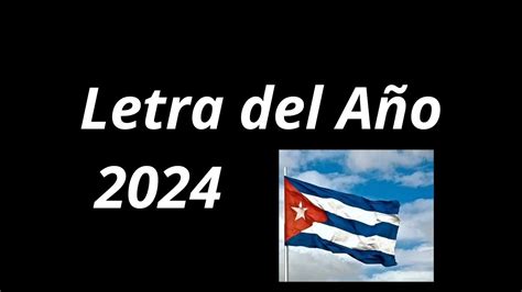 Letra Del A O Para Cuba Y El Mundo Elebara Con Oya V Anlo Aqu