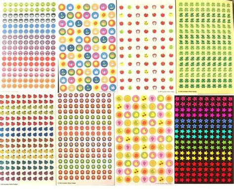 Rare Chart Micro Sandylion Stickers 1 Sheet You Choose Which Design Award