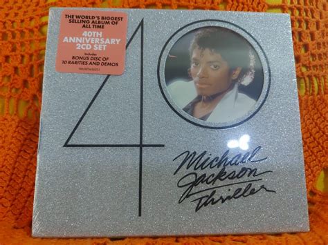 Michael Jackson Thriller 40th Anniversary Edition 2cd Hobbies And Toys Music And Media Cds And Dvds