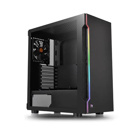 Gabinete Gamer Thermaltake H Tg Rgb Mid Tower Atx Micro Atx