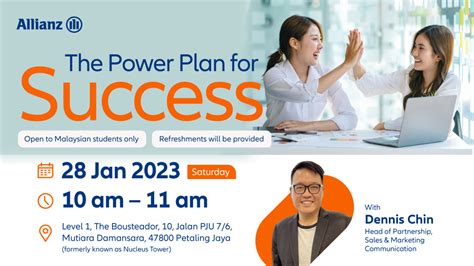 Allianz Leap Career Talk The Power Plan For Success Pusat