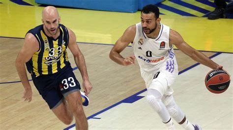 Fenerbah E Beko Evinde Real Madrid E Kaybetti Bu Sezon Ilk Kez