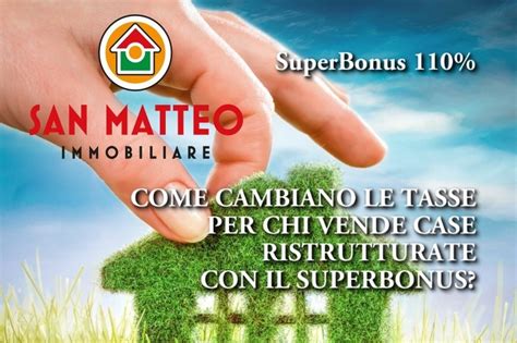 Vendere Casa Dopo Il Superbonus 110 Come Calcolare Le Tasse Sulla