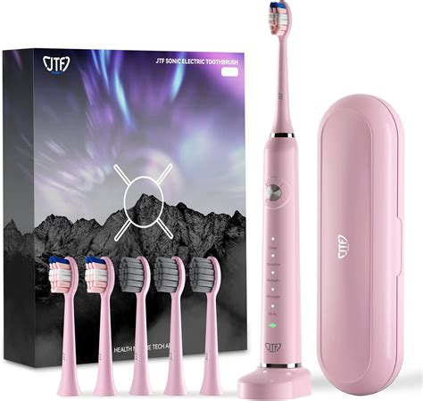 Jtf Sonic Electric Toothbrush For Adults Brush Heads And Travel