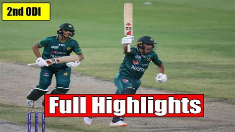 Pak Vs Afghan Last Over Thriller Pak Vs Afg 2nd Odi Highlights