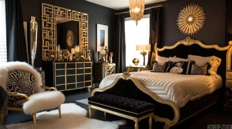 Premium Photo Bedroom Decor Home Interior Design Art Deco Glam Style