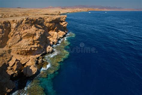 Red Sea Coastline Stock Image Image Of Egypt Cliff 56735797