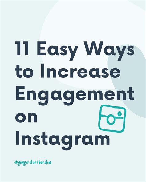 11 Easy Ways To Increase Engagement On Instagram Instagram Icon Increase Engagement