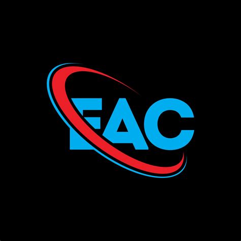 EAC logo. EAC letter. EAC letter logo design. Initials EAC logo linked ...