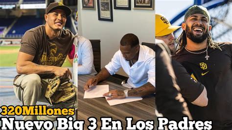 Nuevo Big 3 En Los Padres Wander Franco Firma Contrato De 320Millones