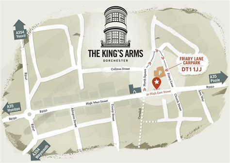 Find Us | The King's Arms