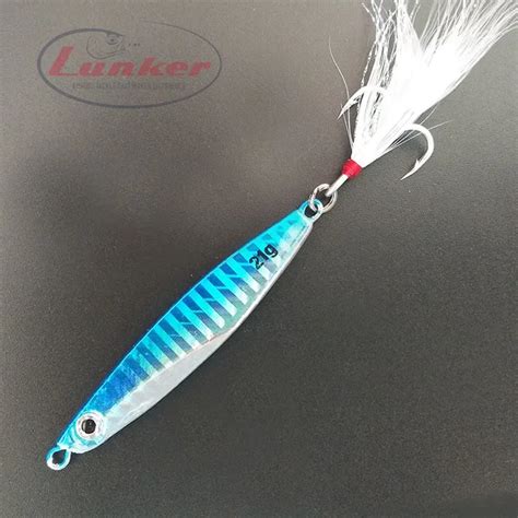 Aliexpress Buy Lunker Metal Shore Jig 10 14 17 21 30g Gun