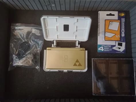 NINTENDO DS LITE Konsole Zelda Triforce Limited Edition Gold EUR 150 00