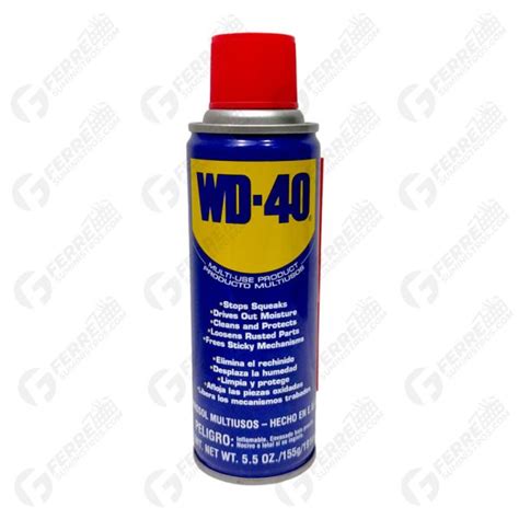 Lubricante Spray Multiusos WD 40 191ml Ferresuministros Tienda