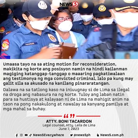 News On Twitter Maghahain Ng Motion For Reconsideration Ang Kampo Ni