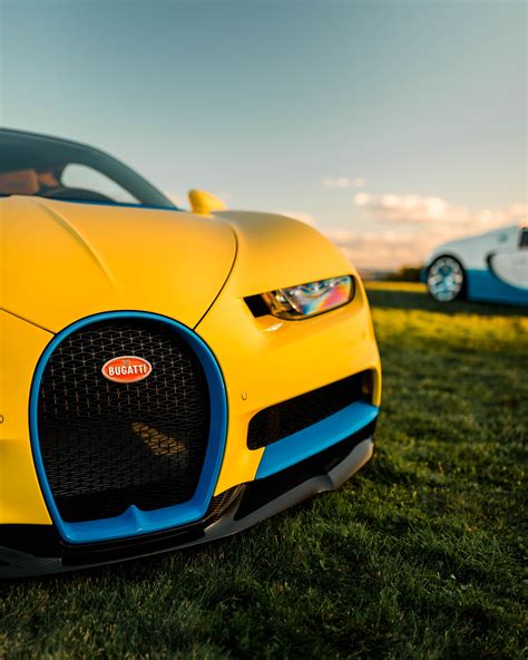 Yellow Bugatti Wallpaper