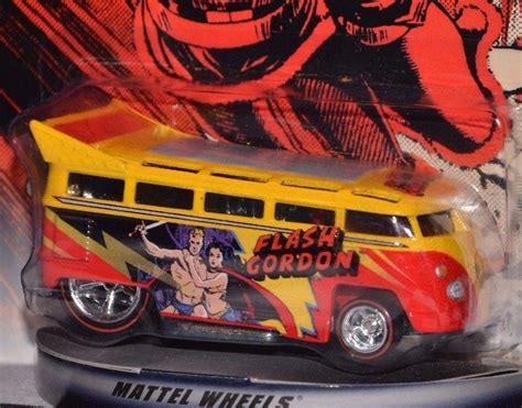 Hot Wheels Volkswagen T Drag Bus Flash Gordon Pop Culture Rare Htf