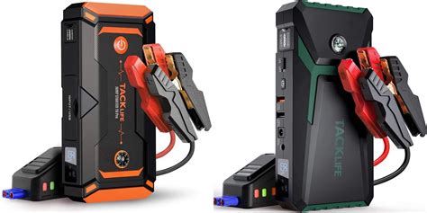 Tacklife T8 Pro 1200a Peak 18000mah Car Jump Starter Review And Best Price Everstart Jump Starter