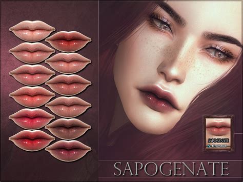 The Sims Resource Sapogenate Lipstick