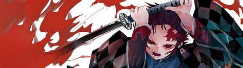 Demon Slayer Dual Monitor Access 3840x1080 Anime Hd Wallpaper Pxfuel